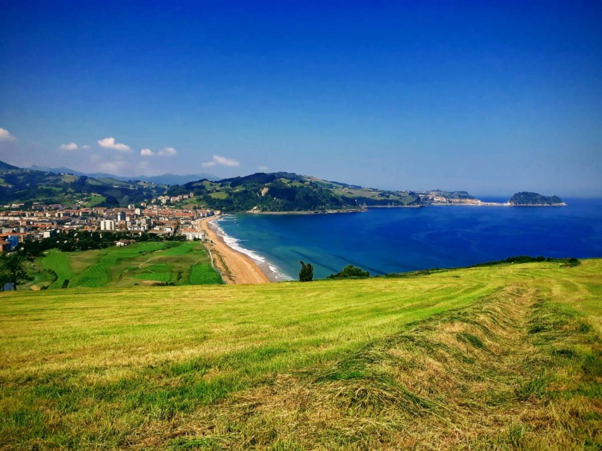 Zarautz Centro Garaje-Parking-Free Lejlighed Eksteriør billede